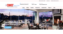 Desktop Screenshot of coverglassusa.com